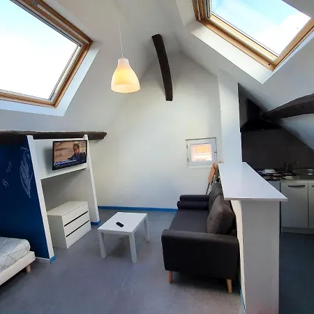 Lägenhet Studio Avec Terrasse Et Wifi A